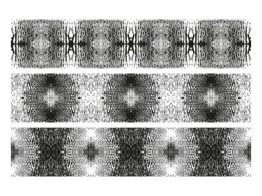Kusursuz soyut doku kalıpları