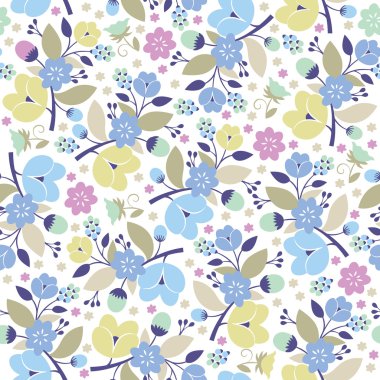 Kusursuz çiçek deseni