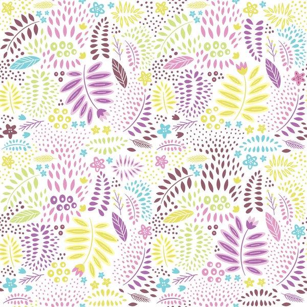 Seamless floral pattern — Stock Vector