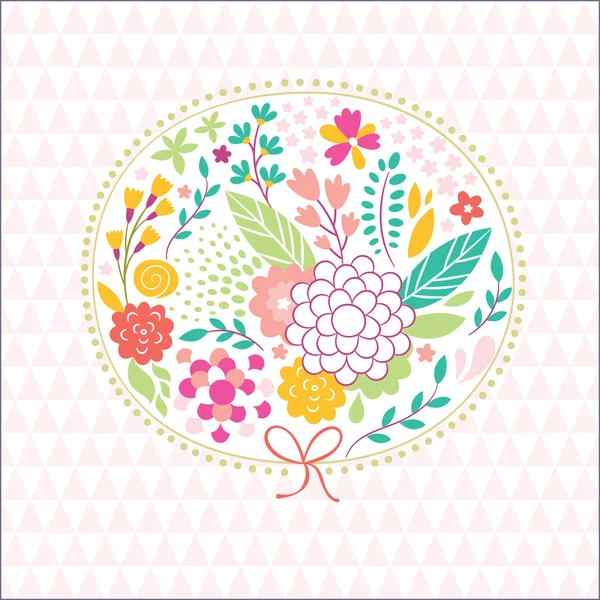 Greeting card — Stock Vector