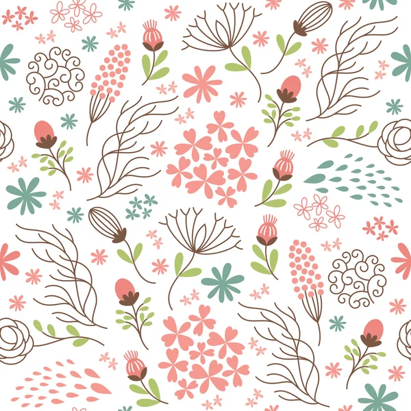 Kusursuz çiçek deseni