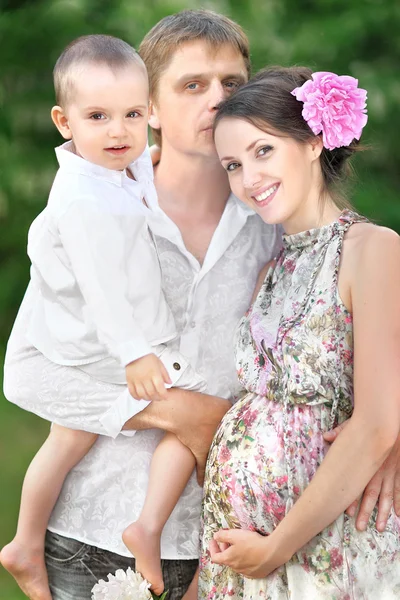 Ritratto di madre e bambino felici — Foto Stock
