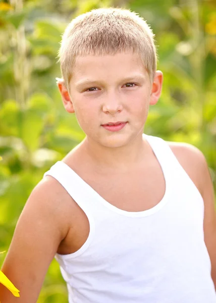 Porträt eines Jungen — Stockfoto