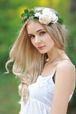 güzel genç manken, seksi kız portresi