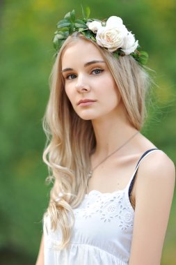 güzel genç manken, seksi kız portresi