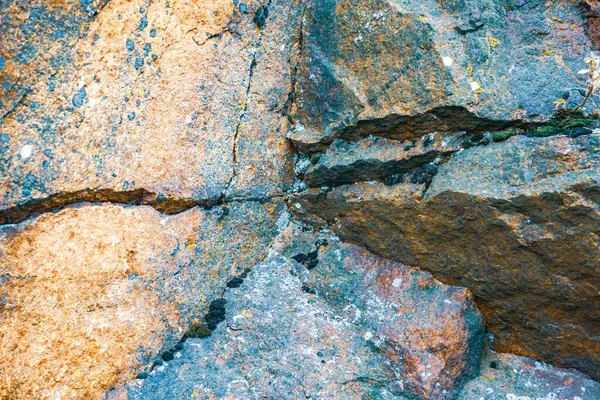 Pedra Leve Excepcional Sol Brilhante Tempo Quente Bela Natureza — Fotografia de Stock