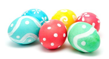 Mükemmel renkli el yapımı Paskalya yumurtaları