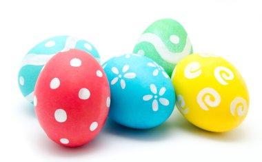 Mükemmel renkli el yapımı Paskalya yumurtaları