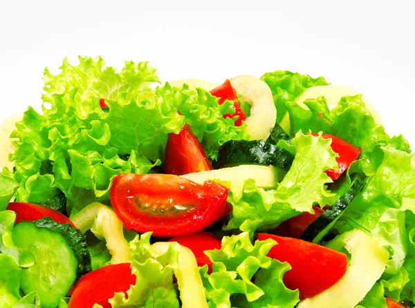 Antecedentes de ensalada de verduras frescas — Foto de Stock