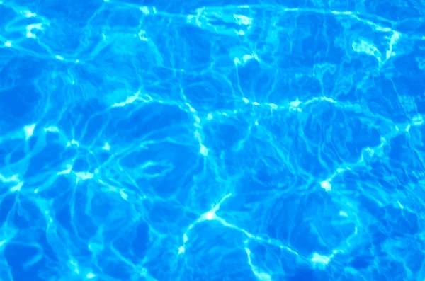Povrchu pozadí abstraktní Modrá čistá voda — Stock fotografie