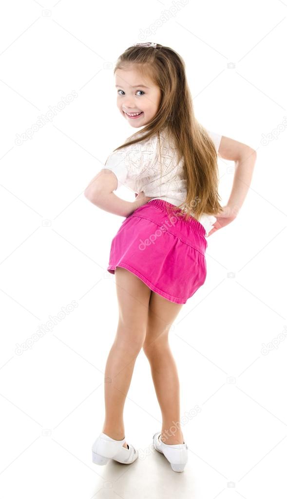 Cute Little Girl Beautiful Pose Near Stock Photo 1541561759 | Shutterstock