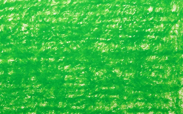 Background green crayon drawing — Stock Photo, Image