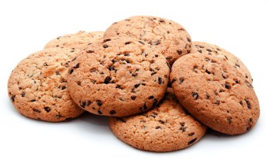 izole çikolatalı kurabiye