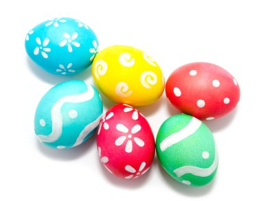 Mükemmel renkli el yapımı Paskalya yumurtaları 