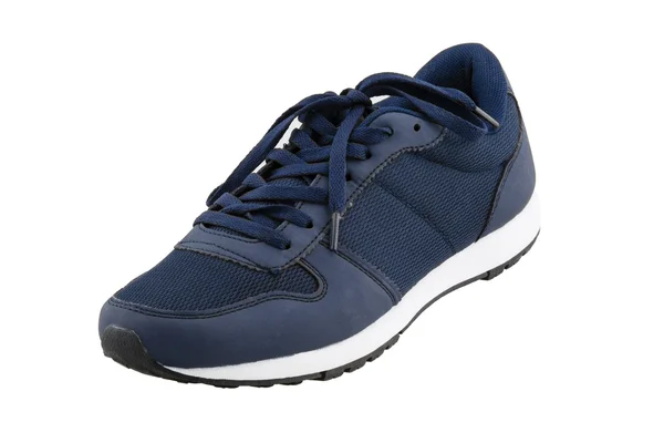 Blue Men's Shoes — Stock Photo, Image