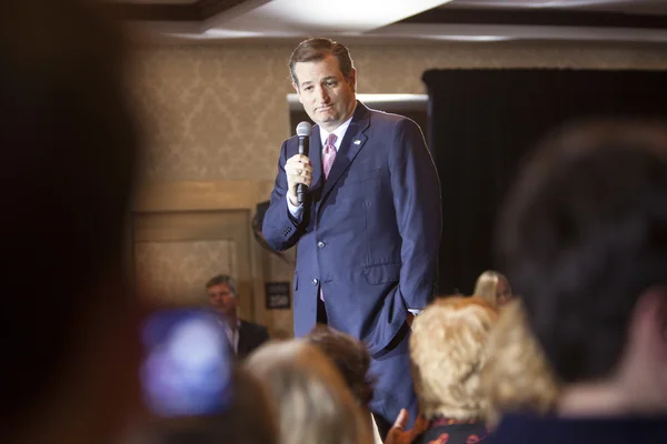 Candidato presidencial republicano Ted Cruz Madison, Wisconsin Ra —  Fotos de Stock