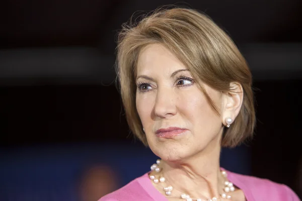 Former HP CEO Carly Fiorina — Stock Photo, Image