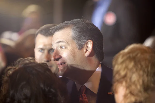 Republikánská prezidentská kandidátovi Ted Cruz Madison, Wisconsin RA — Stock fotografie