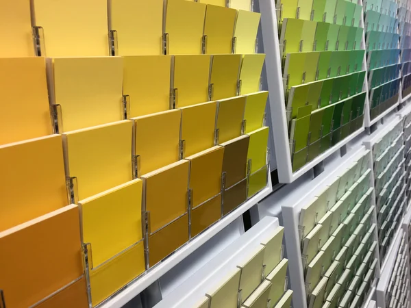 Color Swatch Painting Selection — Stock Photo, Image