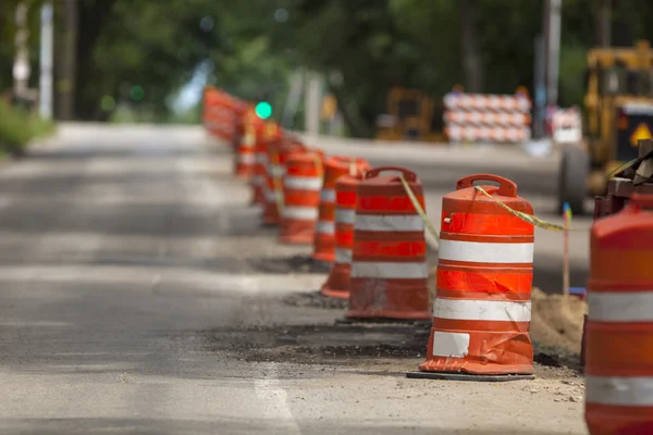 Road Construction Zone — Stock Photo, Image