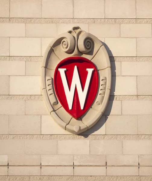 Università del Wisconsin Madison Crest — Foto Stock