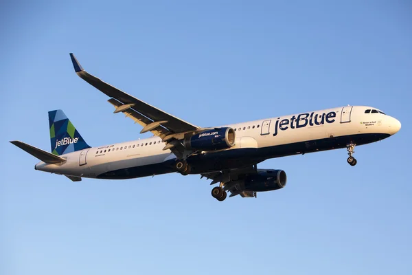 JetBlue Airways Airbus A321 — Zdjęcie stockowe