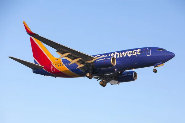 Arası Southwest Airlines 737 ticari Jet uçak