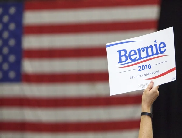Bernie Sanders for President Sign — Stock Photo, Image