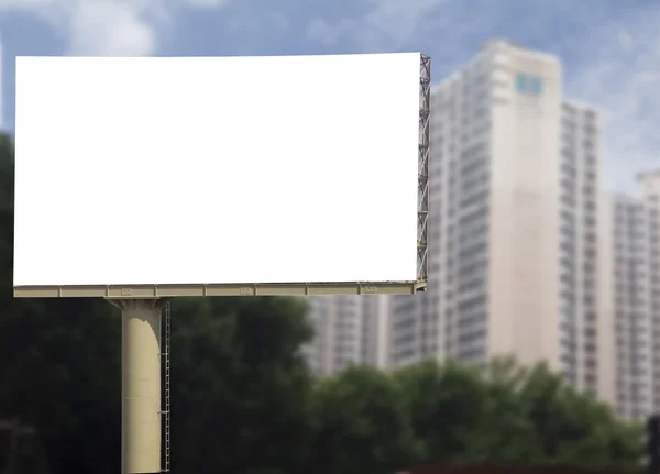 Puste billboard odkryty — Zdjęcie stockowe