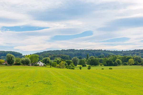 Best Limburg Landscape Beautiful Green Scenery Hills Fields Meadow Vegetation Royalty Free Stock Images