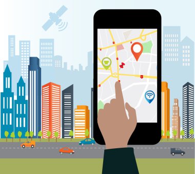 Akıllı telefon ile mobil navigasyon