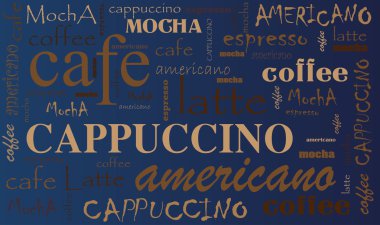 Coffee background clipart