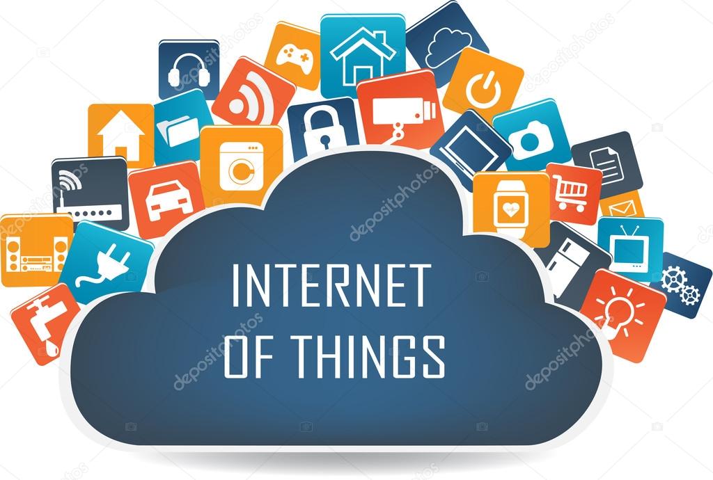 Internet of things concept and Cloud computing technology