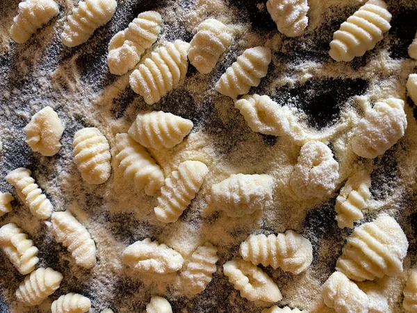 Den Kalabriska Covatellin Hemlagad Italiensk Pasta Stockfoto