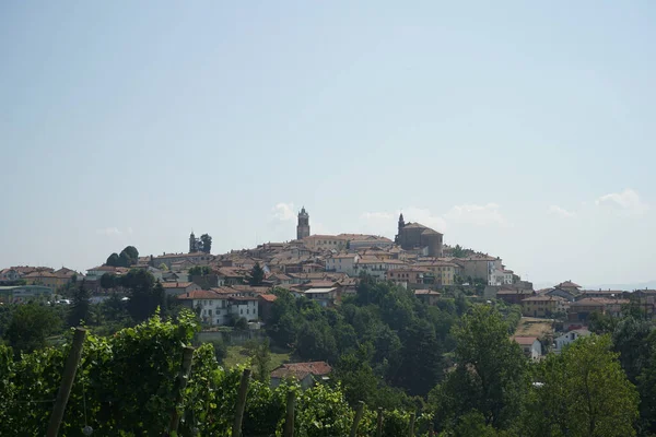 Byn Morra Kulle Langhe Piemonte Italien — Stockfoto