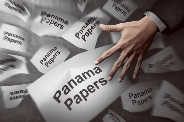 Concetto Panama papers — Foto Stock