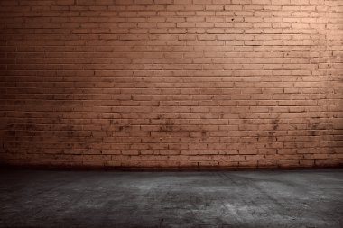 kırmızı tuğla duvar 