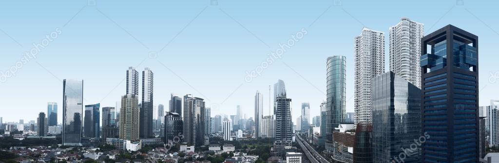 Pictures City Landscapes Jakarta City Landscape Stock Photo C Leolintang