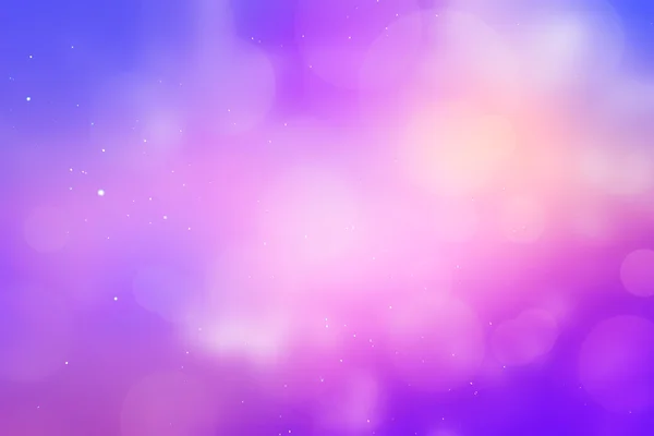 模板 giftcard 天空和发光的紫色 — 图库照片