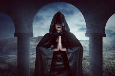 Asya cadı kadın döküm büyü  