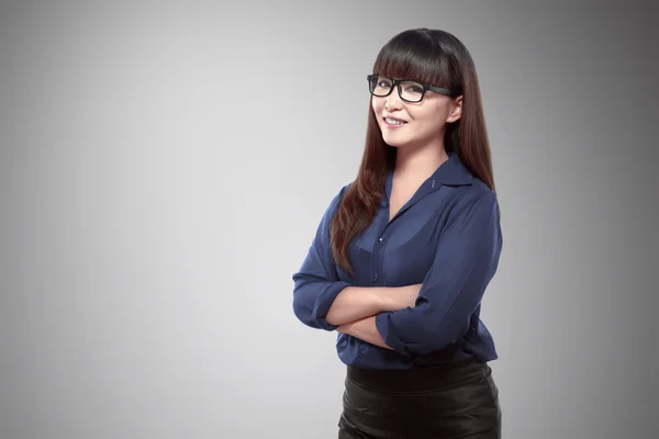 Asian business woman posing — Stock Photo, Image