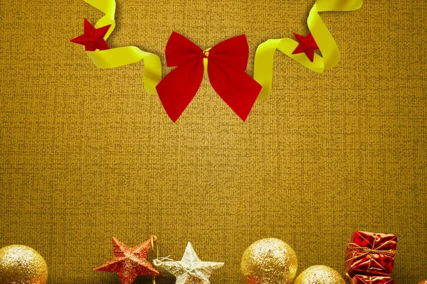 Ornamento Natal Colorido Com Fundo Texturizado Feliz Natal — Fotografia de Stock