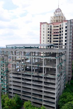 Jakarta City gökdelenleri olan bir gökdelen. Jakarta, Endonezya