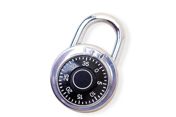 Padlock Isolated White Background — Stock Photo, Image