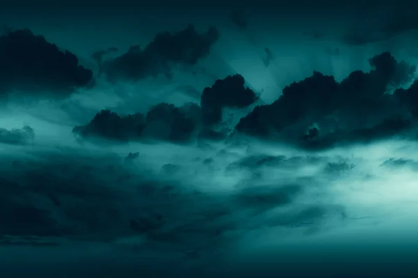 Dramatic View Dark Cloud Sky — Stock Photo, Image