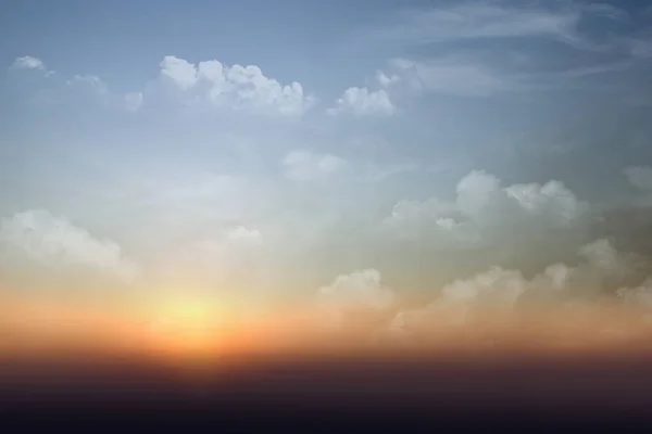 Cloudscapes Sunset Sky Background — Stock Photo, Image