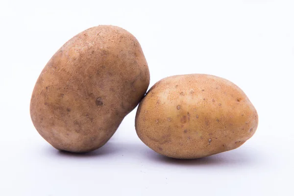 Fresh Potato Isolated White Background — Stock Photo, Image