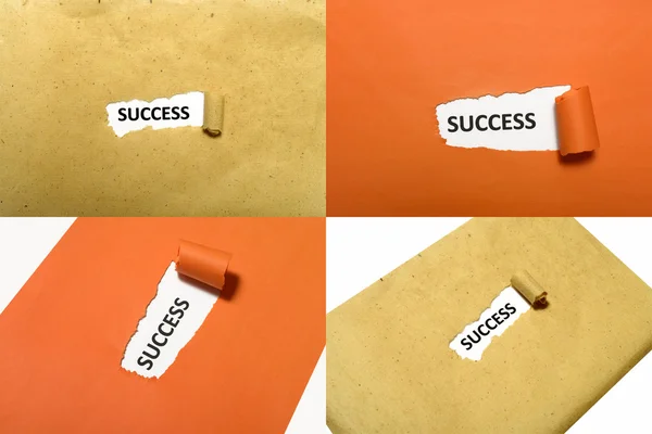 Success Word On Paper — Stock Photo, Image