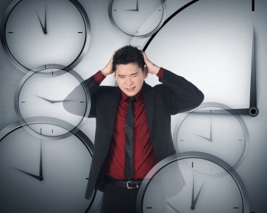 Business Overtime Conceptual clipart