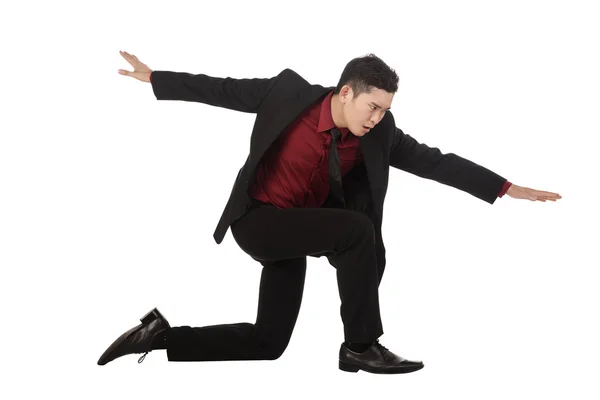 Business Man Jumping — Stock Photo, Image